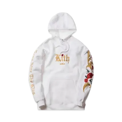 Nike x Kith Lebron Cloak Hoodie "White"
