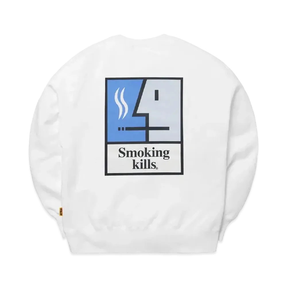 FR2 Smoking Icon Sweatshirt "White"