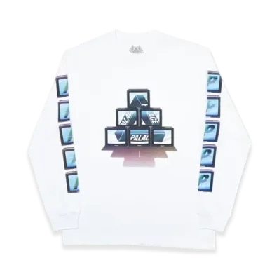 PALACE PTV Longsleeve "White"
