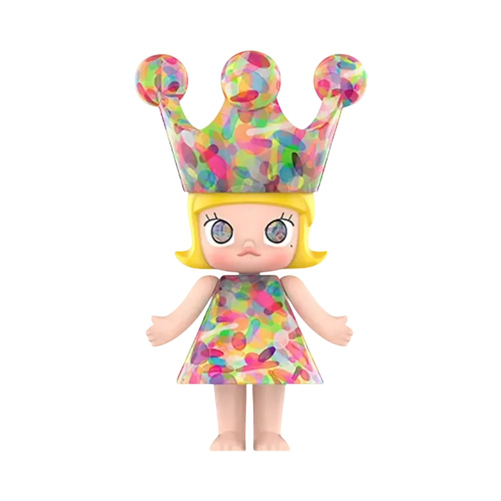 POP MART "MEGA COLLECTIONS" ROYAL MOLLY 1000% Huang Yuxing-Bubbles
