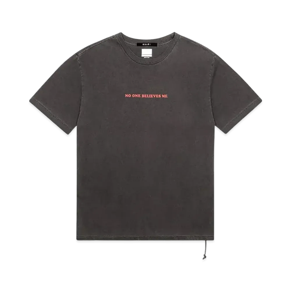 KSUBI Believes Me Biggie Short Sleeve Tee "Black"