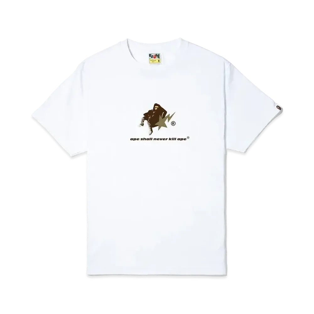 A BATHING APE X CACTUS JACK X DON TOLIVER TEE IV "White"