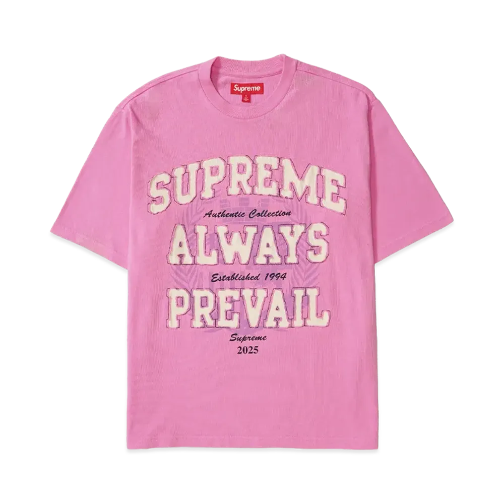 Supreme Always Prevail S/S Top "Pink"