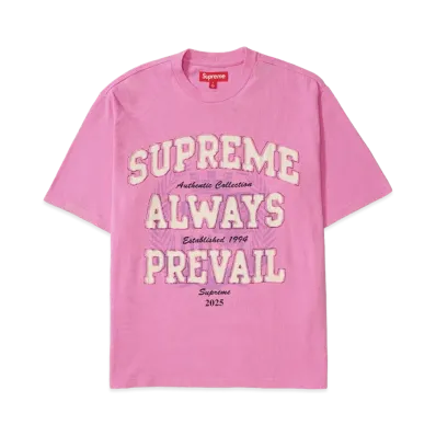 Supreme Always Prevail S/S Top "Pink"