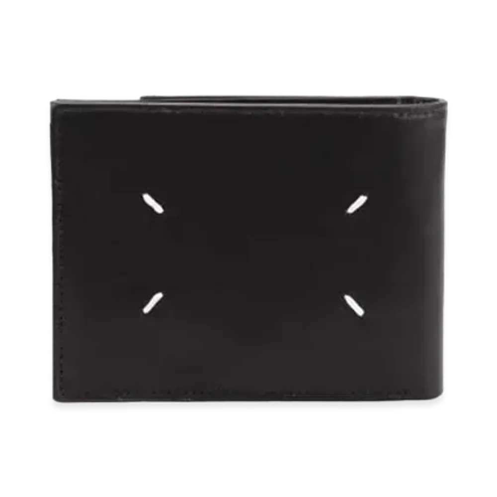 Maison Margiela Calfskin Wallet with Outer Coin Pouch "Black"