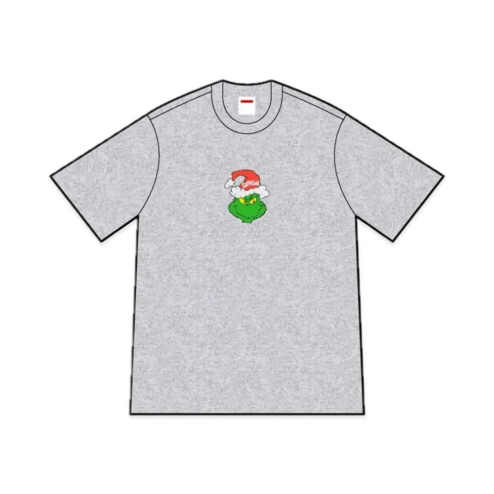 Supreme Grinch Tee "Heather Grey"