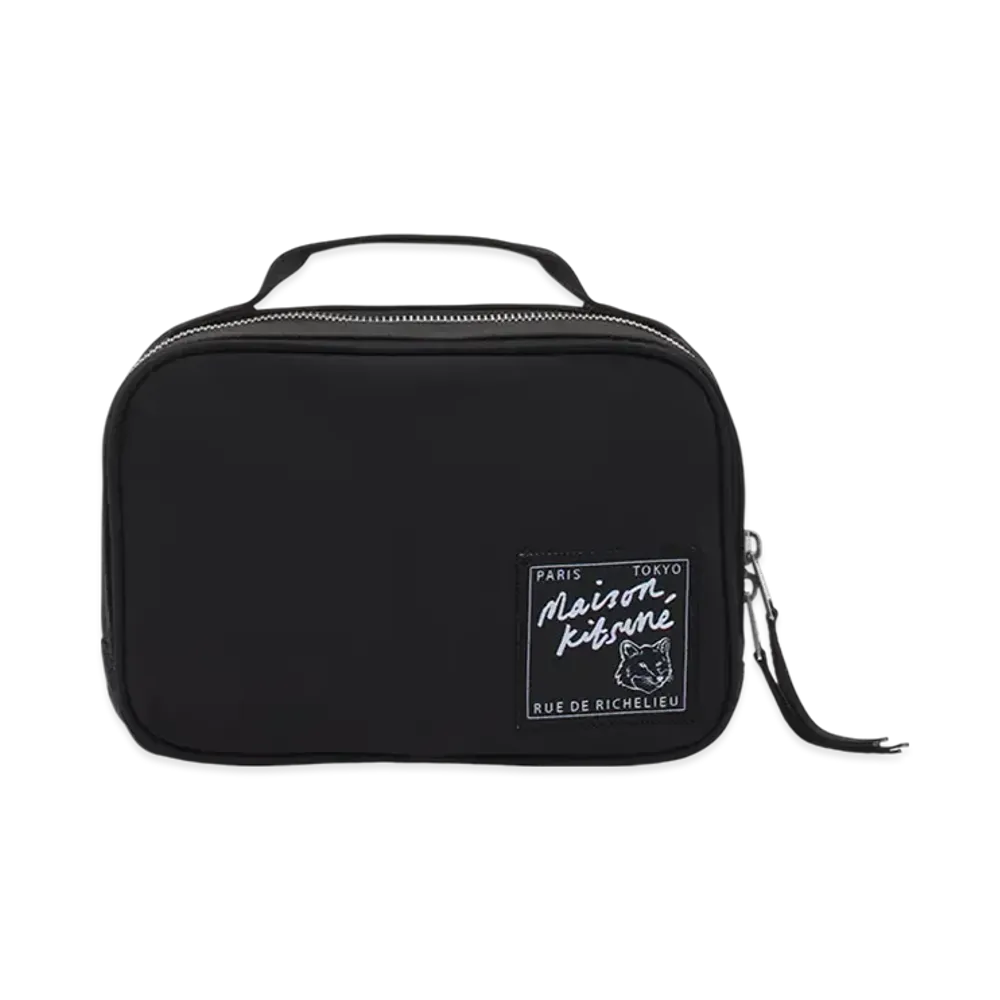 Maison Kitsune Nylon Bum Bag "Black"