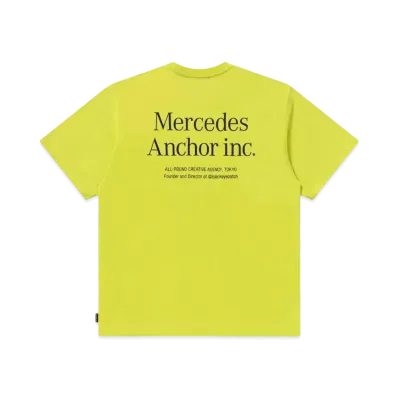 Mercedes Anchor Inc. Tee "Safety Yellow"