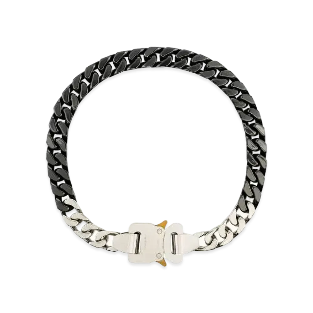 1017 ALYX 9SM Curb-Chain Necklace "Silver/Black"