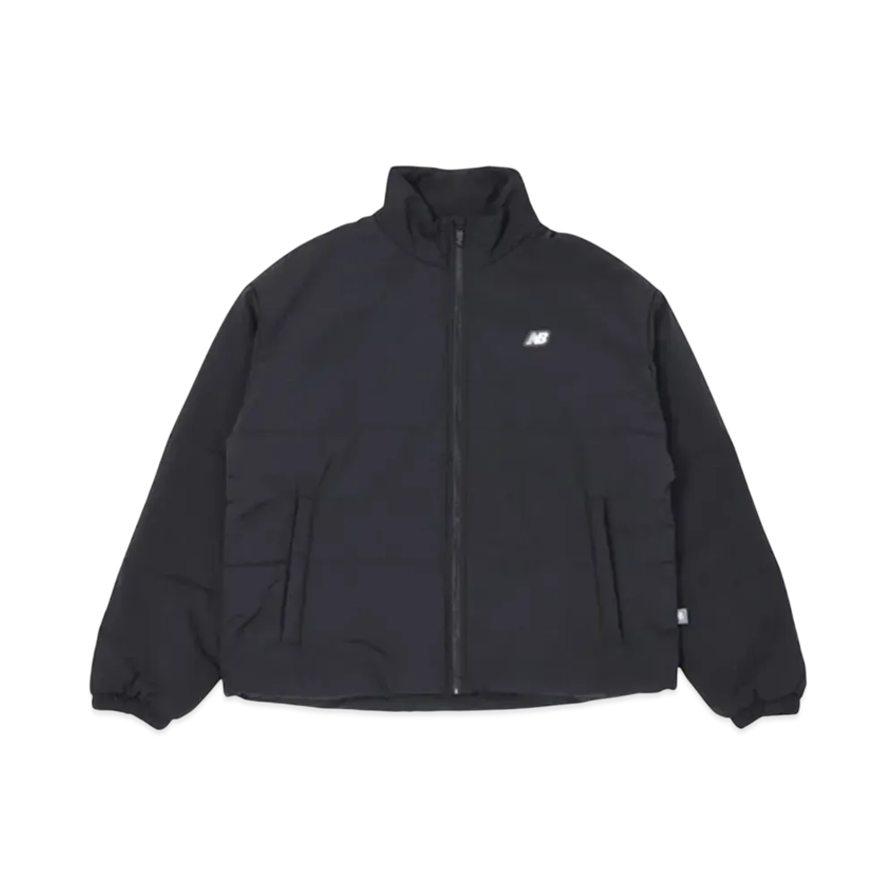 New Balance Hoops Puffer Jacket "Black"