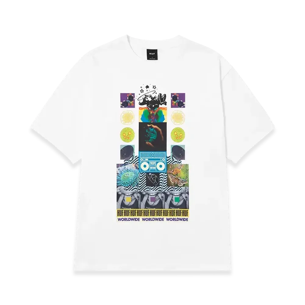HUF New Experiences Tee "White"