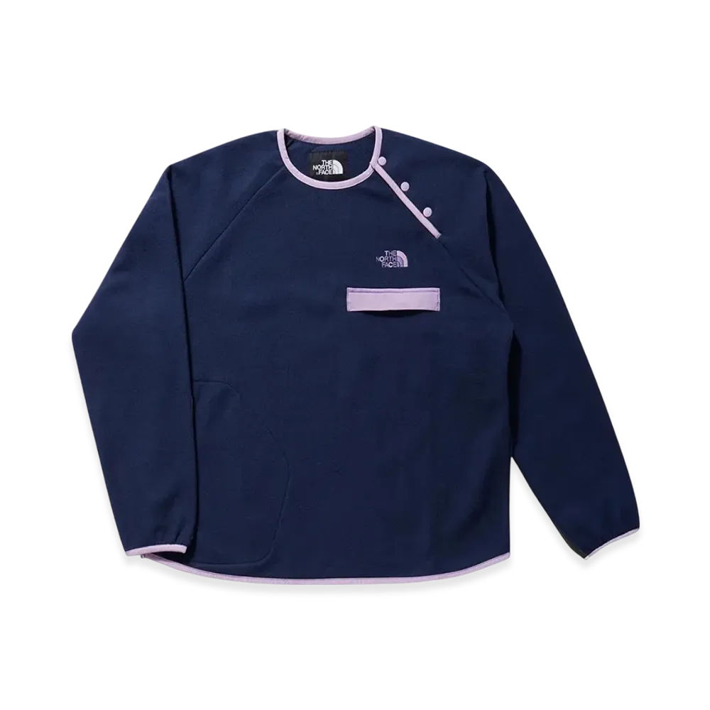 The North Face x Clot Fleece Pullover (Youth) "Navy"
