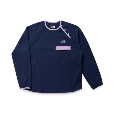 The North Face x Clot Fleece Pullover (Youth) "Navy"