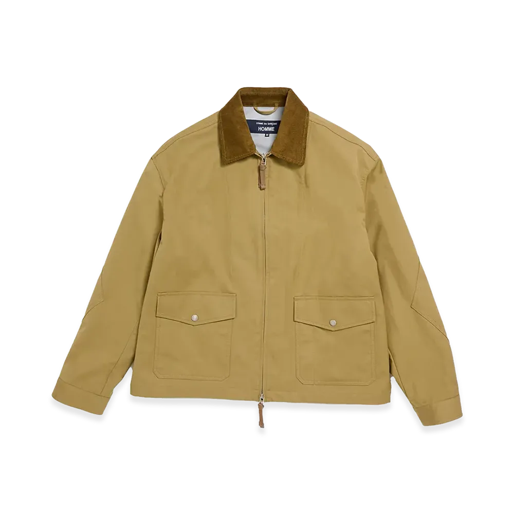 COMME des GARCONS HOMME 25FW Nylon Cordura Jacket "Beige"
