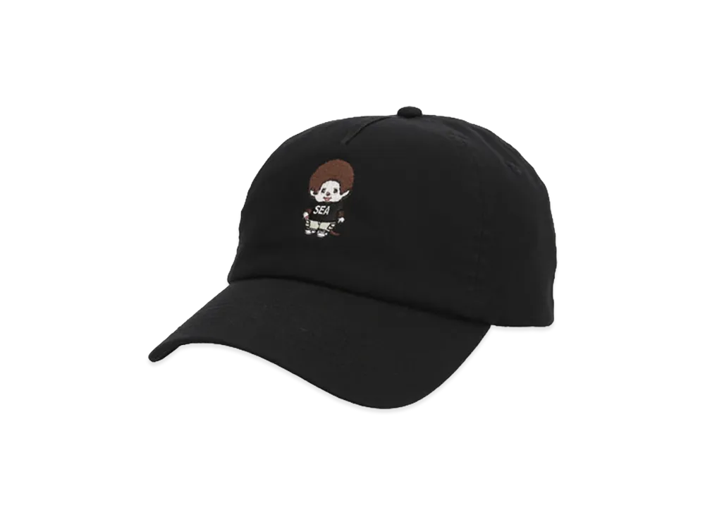 WIND AND SEA x Monchhichi Cap "Black"
