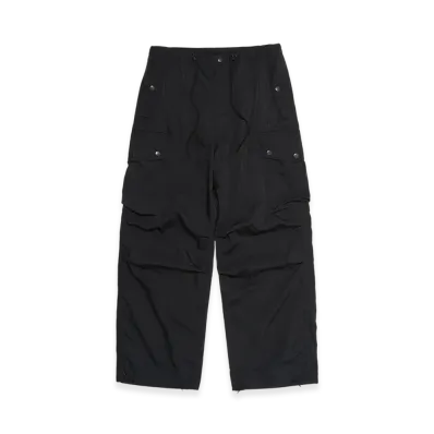 NEEDLES x STUDIOUS Field Pant - Nylon Twill "Black"