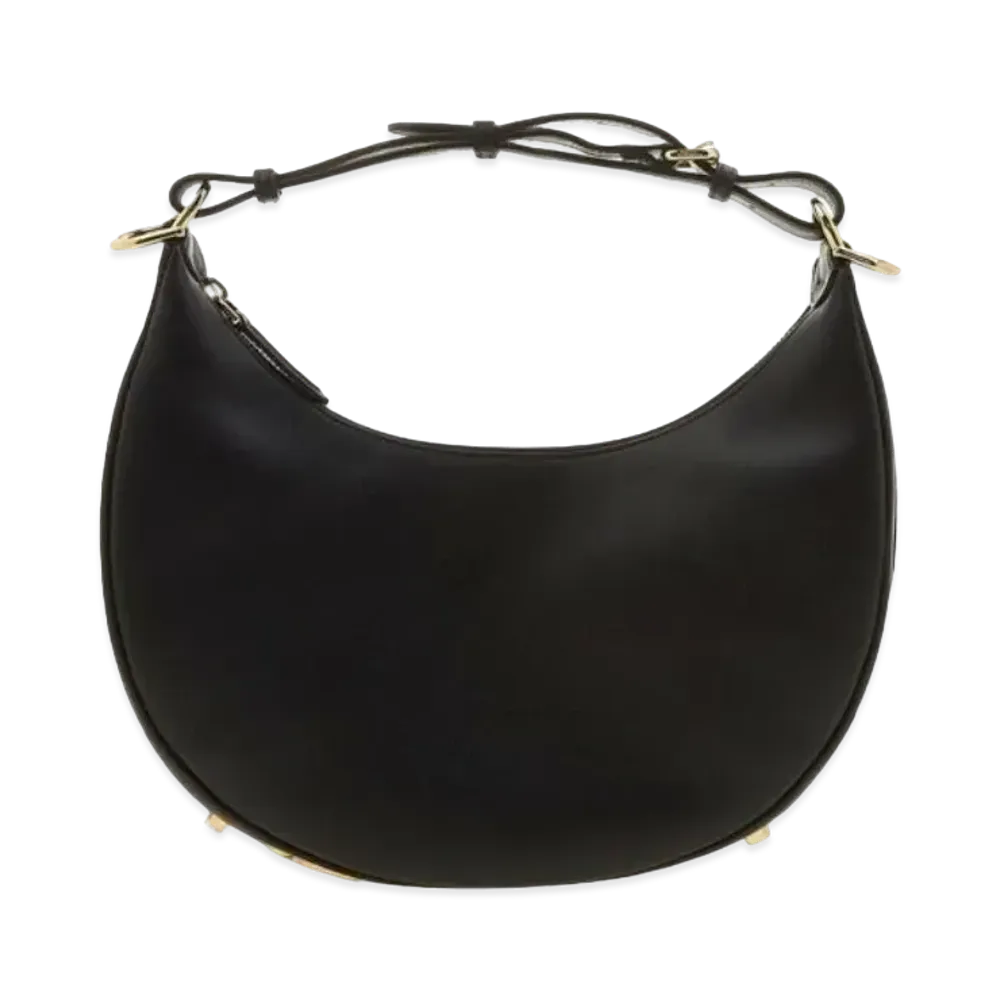 FENDI Graphy Midium Leather Bag "Black"