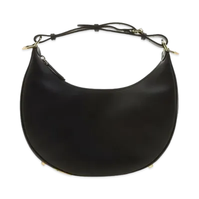 FENDI Graphy Midium Leather Bag "Black"