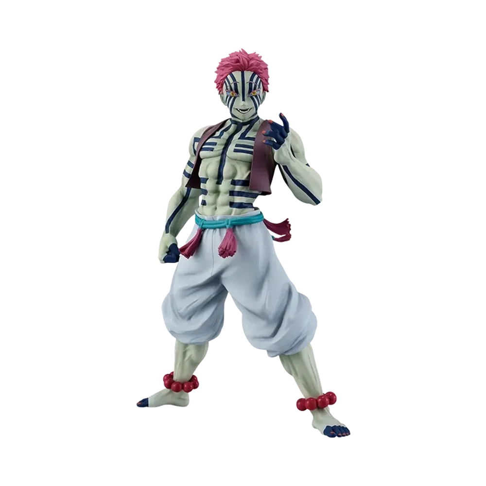 BANDAI "Ichiban Kuji" -Demon Slayer: Kimetsu no Yaiba - Upper Rank 3- Last One Prize Akaza MASTERLISE Last One ver.