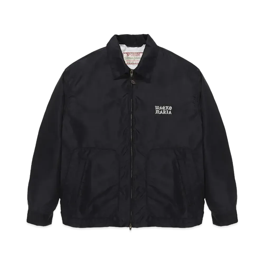 WACKO MARIA Mcgregor / Nylon Drizzler Jacket "Black"