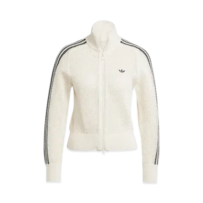 adidas Originals Premium Crochet Track Top "Wonder White"