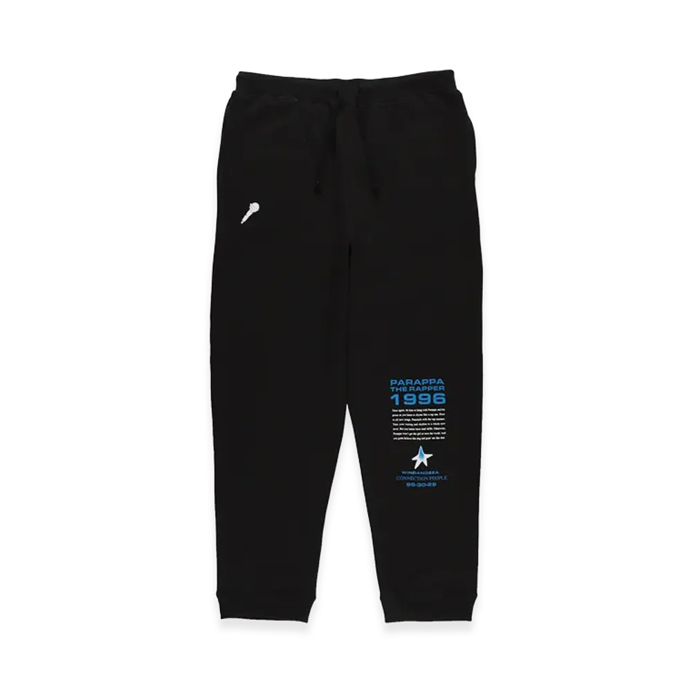WIND AND SEA x PARAPPA Sweat Pant "Black"