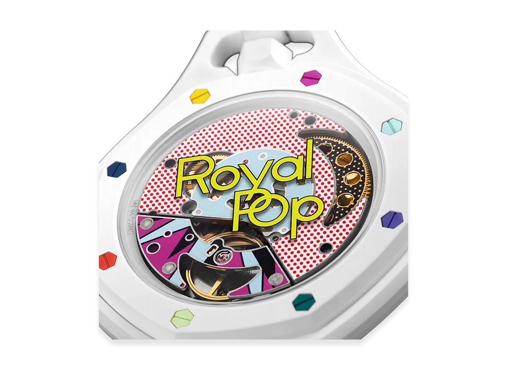 スウォッチ x オーデマピゲ ロイヤルポップ ユイットブラン 