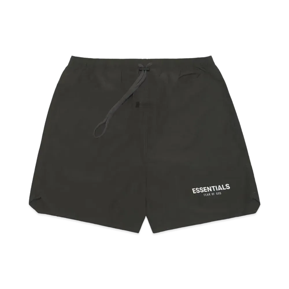 FEAR OF GOD ESSENTIALS Volley Short "Black/Stretch Limo"