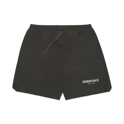 FEAR OF GOD ESSENTIALS Volley Short "Black/Stretch Limo"