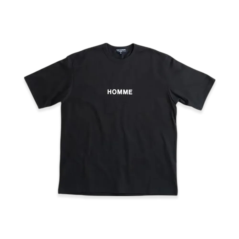 COMME des GARCONS HOMME Logo Print T-shirt "Black"