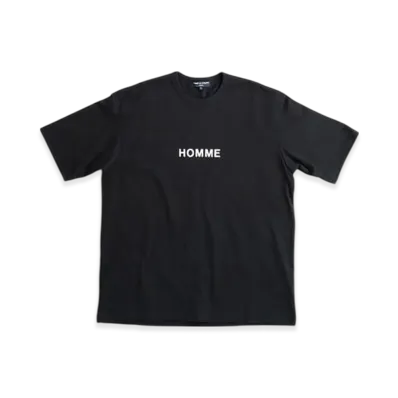 COMME des GARCONS HOMME Logo Print T-shirt "Black"