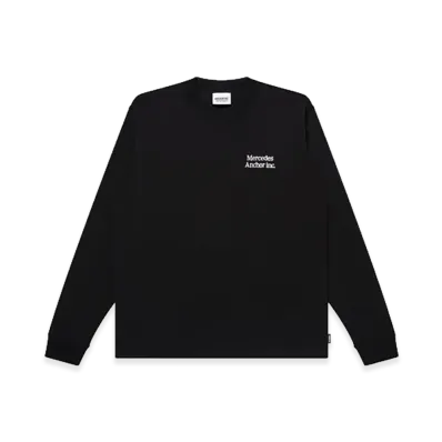 Mercedes Anchor inc. Mockneck L/S Tee "Black"