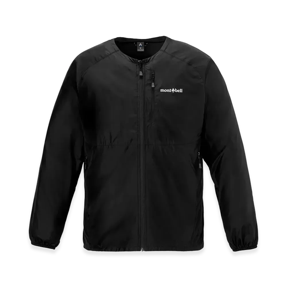 mont-bell Wind Blast V-Neck Jacket "Black"