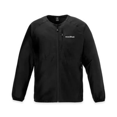 mont-bell Wind Blast V-Neck Jacket "Black"