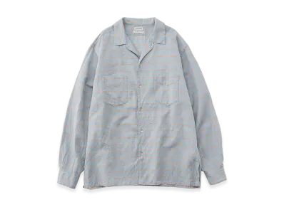 NICENESS E.Romeo check Shirt "Blue"