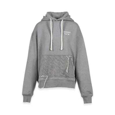 Charles Jeffrey Loverboy Patch Rabbit Ears Hoody "Gray"