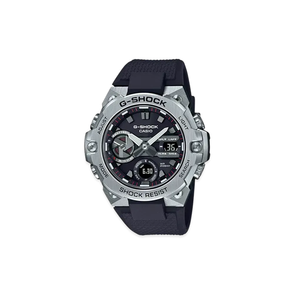 Casio G-Shock G-Steel Mobile Link Radio Solar M Watch "Black/Cmbi"