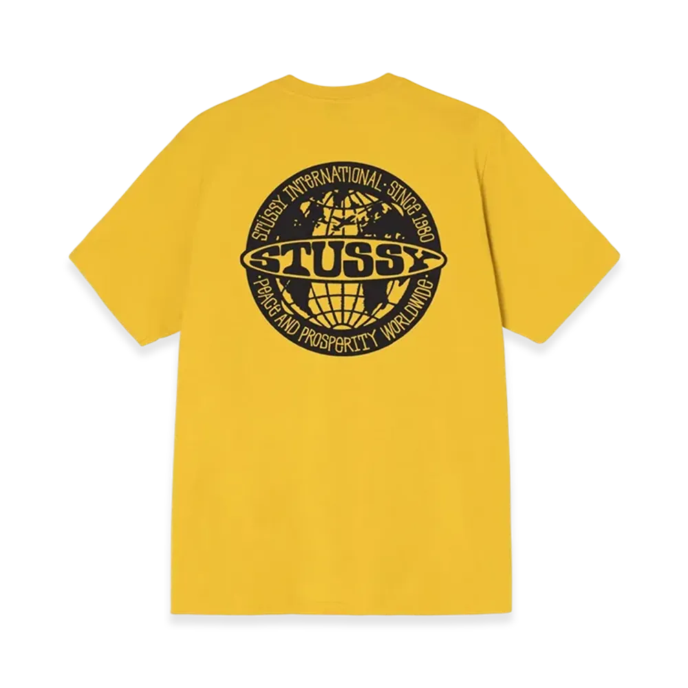 Stussy Worldwide Dot Tee "Honey"