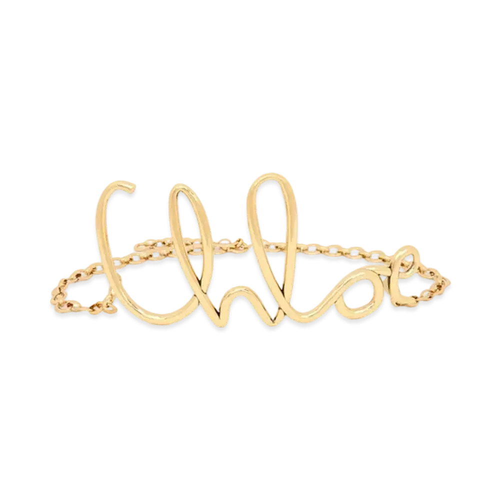 Chloe Iconic Large Belt "Vintage Gold"