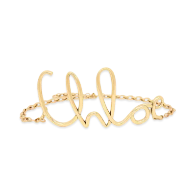 Chloe Iconic Large Belt "Vintage Gold"