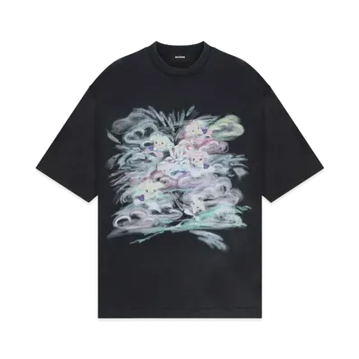 WE11DONE Printed T-shirt "Black"