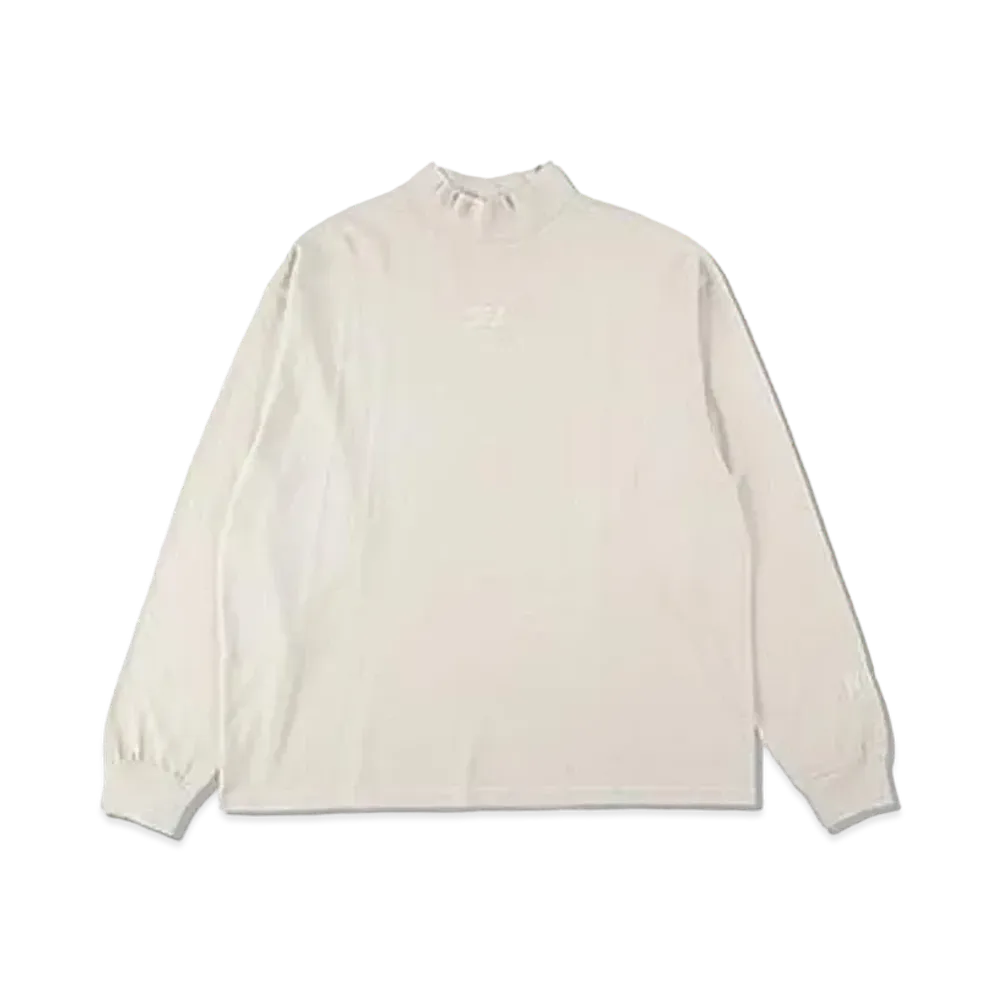 WIND AND SEA SEA (PIGMENT-DYE) L/S MOCKNECK T-SHIRT "L.Gray"