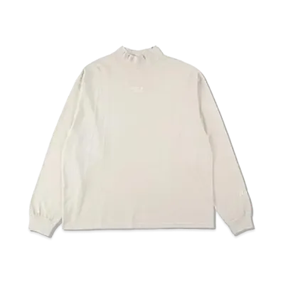 WIND AND SEA SEA (PIGMENT-DYE) L/S MOCKNECK T-SHIRT "L.Gray"