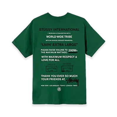 Stussy Maximum Respect Tee "Green"