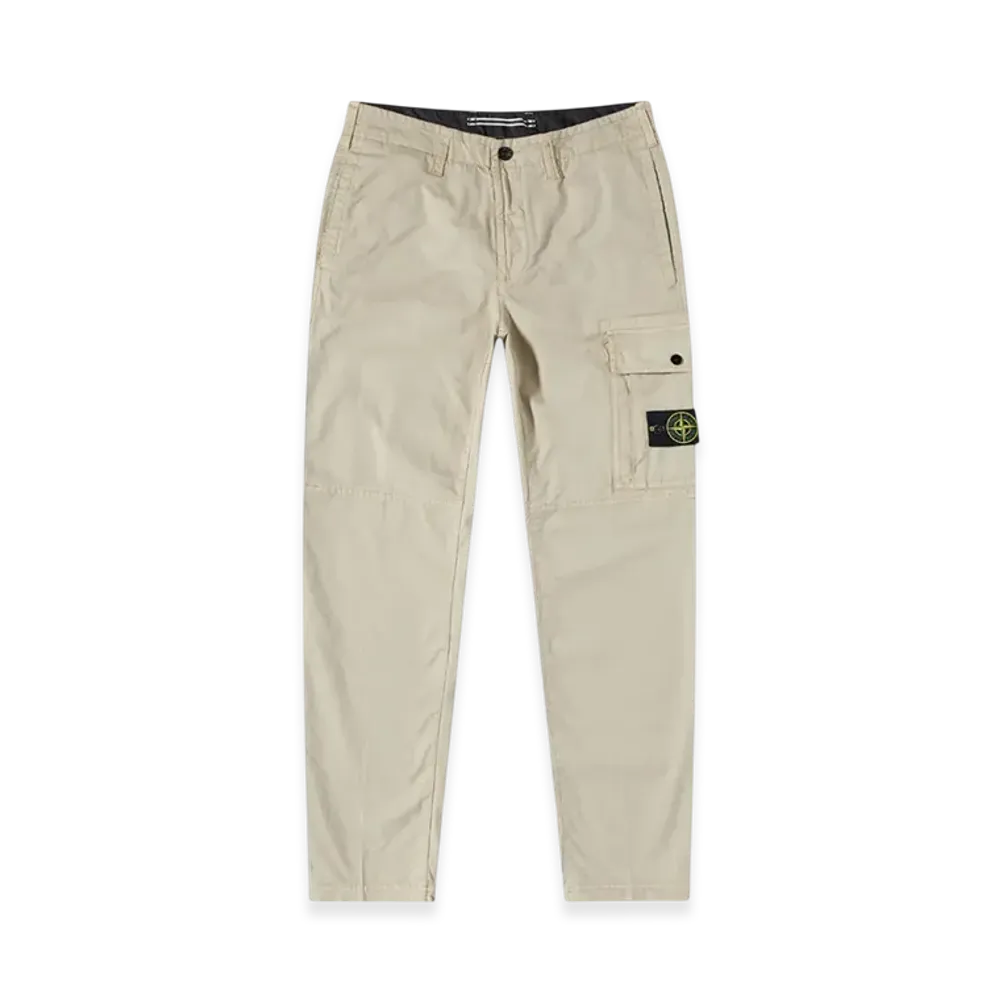 Stone Island 32419 Supima Cotton Twill Stretch-TC Cargo Pants - 22SS "Beige"