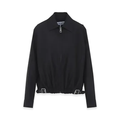 LOEWE Women's Wool And Silk Jacket "Black"