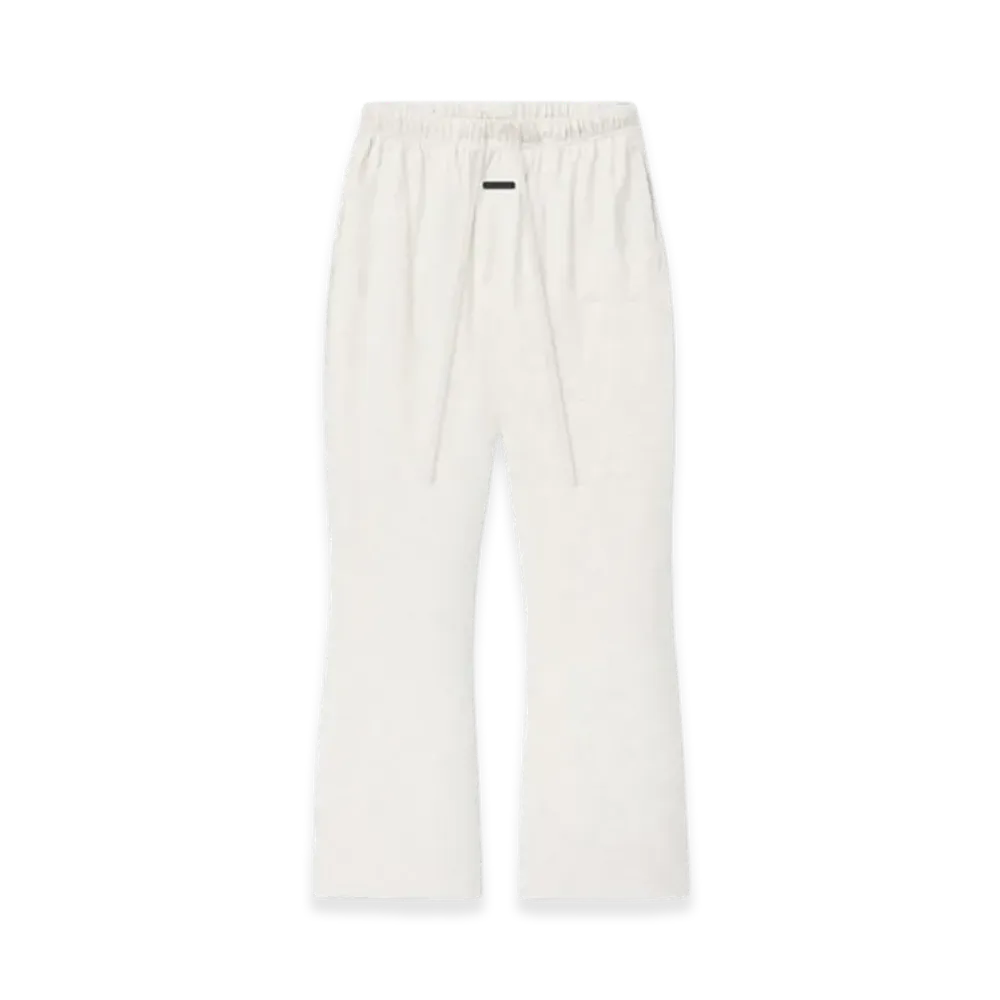 FEAR OF GOD ESSENTIALS Women's Jersey Signature SS26 Classic Flare Sweatpant "Oatmeal Heather"