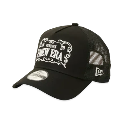 NEW ERA Kids Youth 9Forty A-Frame Tracker Frame Logo "Black"