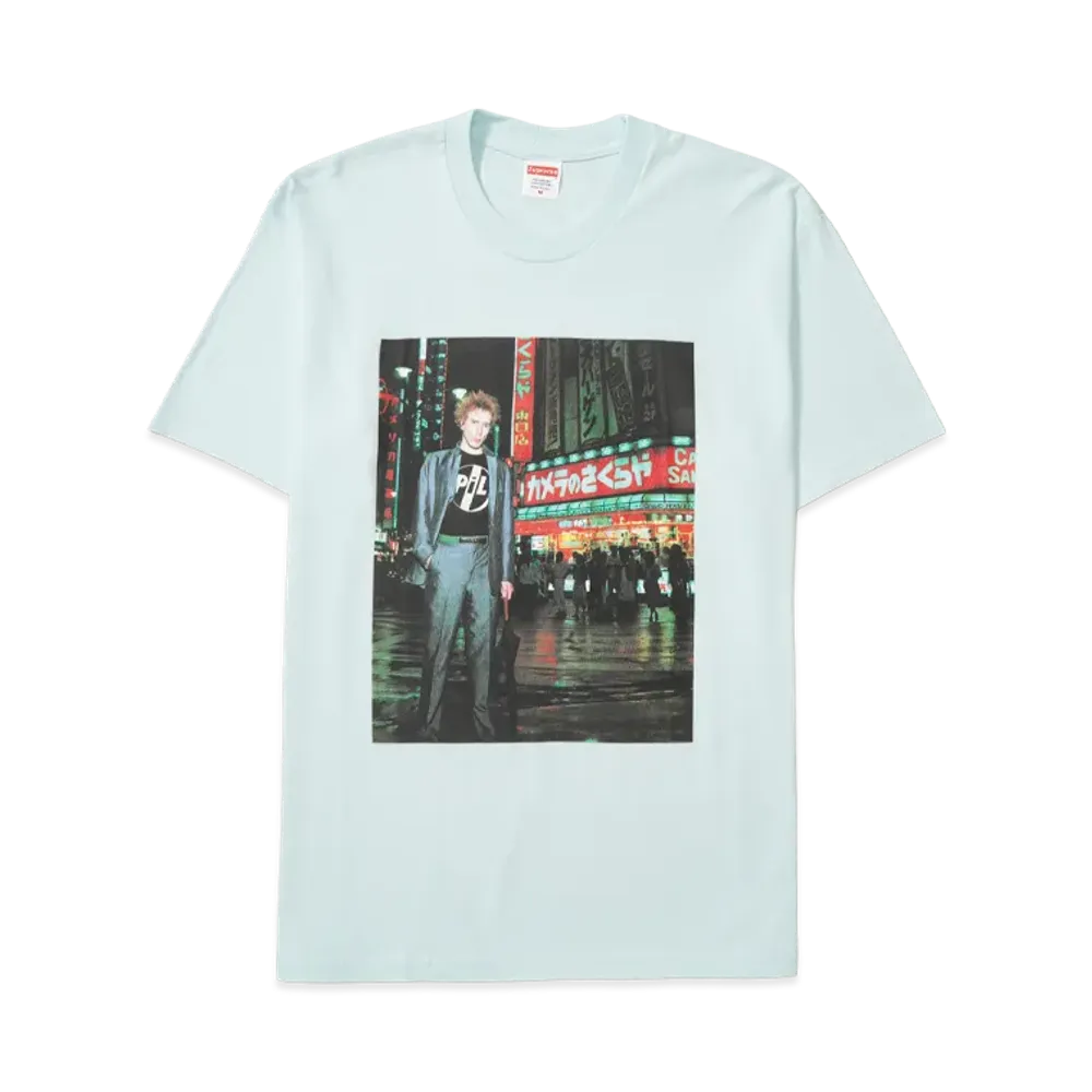Supreme x PiL Live In Tokyo Tee "Pale Blue"