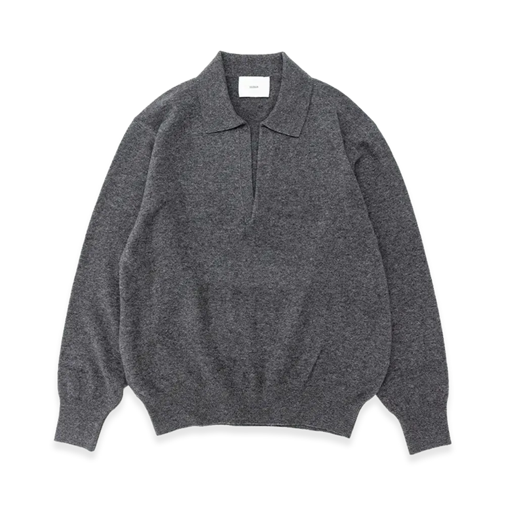 ssstein Extra Fine Wool Knit Skipper "Gray"